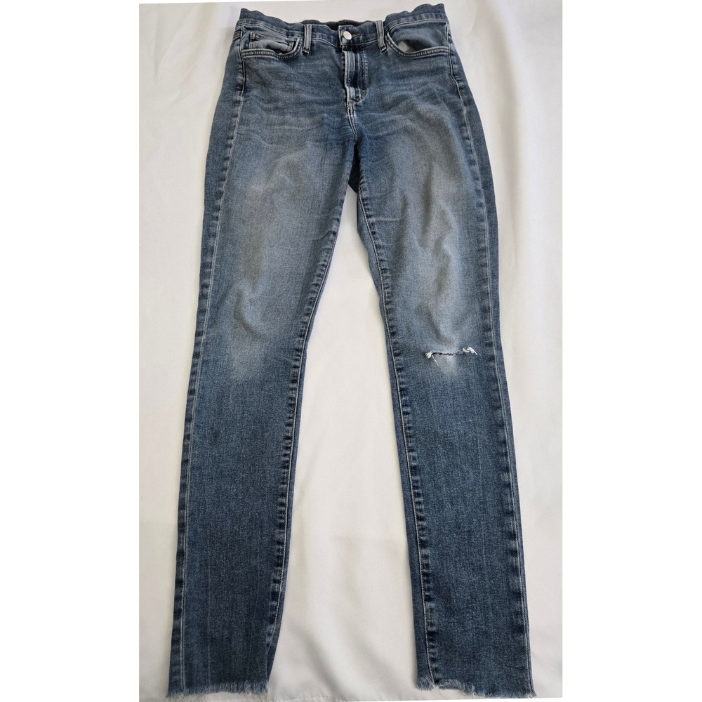 JOES Jeans The Twiggy Tall High Rise Skinny Distressed Frayed Hem Women's 27x32‎